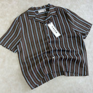 VALEN PARIS LINEN SHIRT WITH EMBROIDERY
