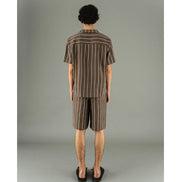 VALEN PARIS LINEN SHIRT WITH EMBROIDERY