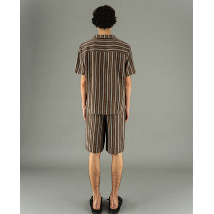 VALEN PARIS LINEN SHIRT WITH EMBROIDERY