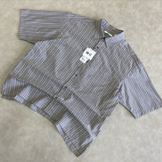 Uniqlo Broadcloth Oversized Shirt Short Sleeve