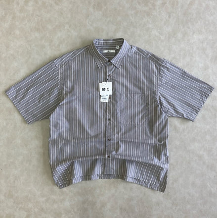 Uniqlo Broadcloth Oversized Shirt Short Sleeve