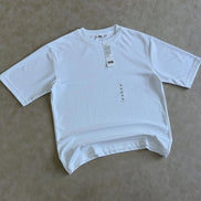 AIRism Cotton Oversized T-Shirt | Half-Sleeve