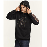 CQR Winter Fleece Pullover Hoodies, Thermal Long Sleeve Hooded Sweatshirt, Cotton-Blend Outdoor💦💦