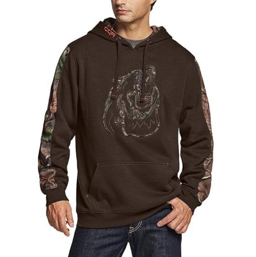 CQR Winter Fleece Pullover Hoodies, Thermal Long Sleeve Hooded Sweatshirt, Cotton-Blend Outdoor💦💦