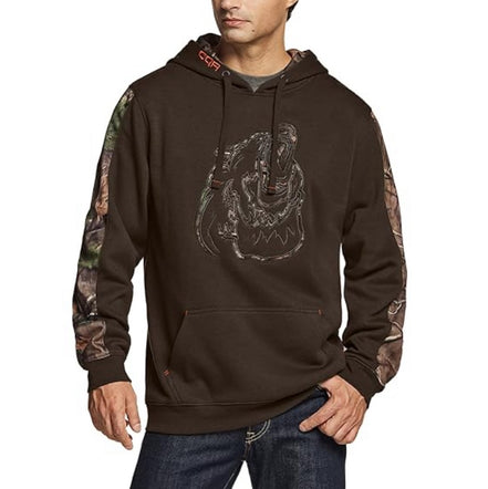 CQR Winter Fleece Pullover Hoodies, Thermal Long Sleeve Hooded Sweatshirt, Cotton-Blend Outdoor💦💦