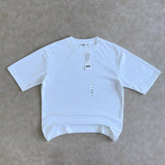 AIRism Cotton Oversized T-Shirt | Half-Sleeve