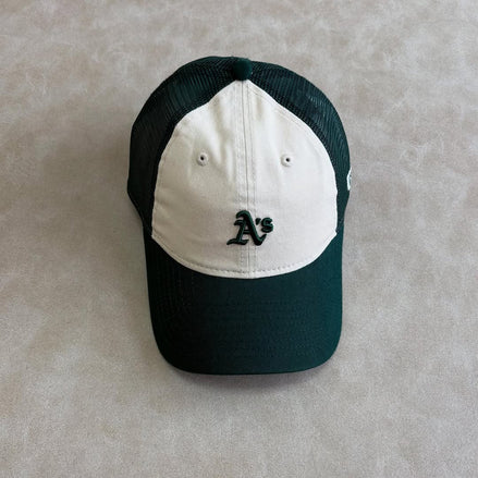 Athletics 9TWENTY Trucker Snapback Cap