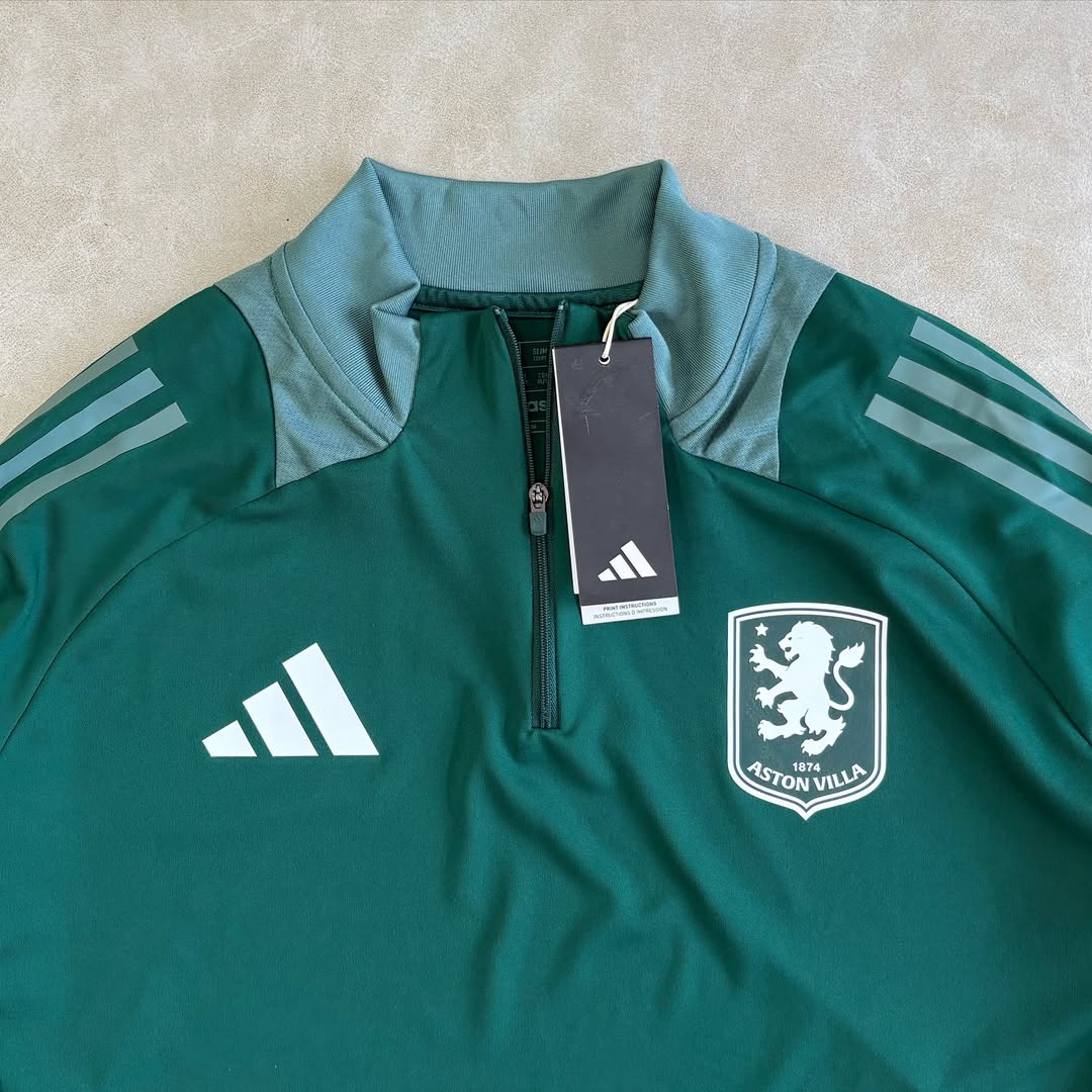 Aston Villa Adidas Training  - Dark Green