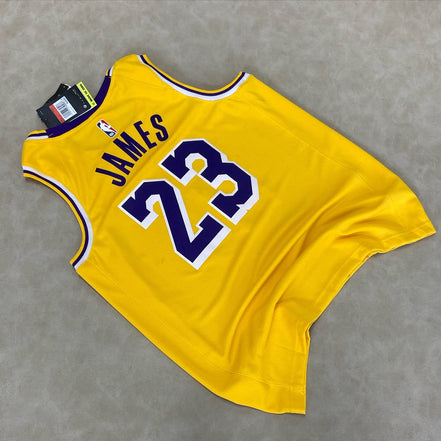 Los Angeles Lakers Lebron James Dri-FIT Swingman Jersey