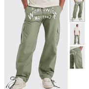 Relaxed Ripstop Cargo Worldwide Print Trouser