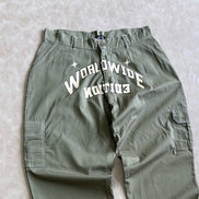 Relaxed Ripstop Cargo Worldwide Print Trouser