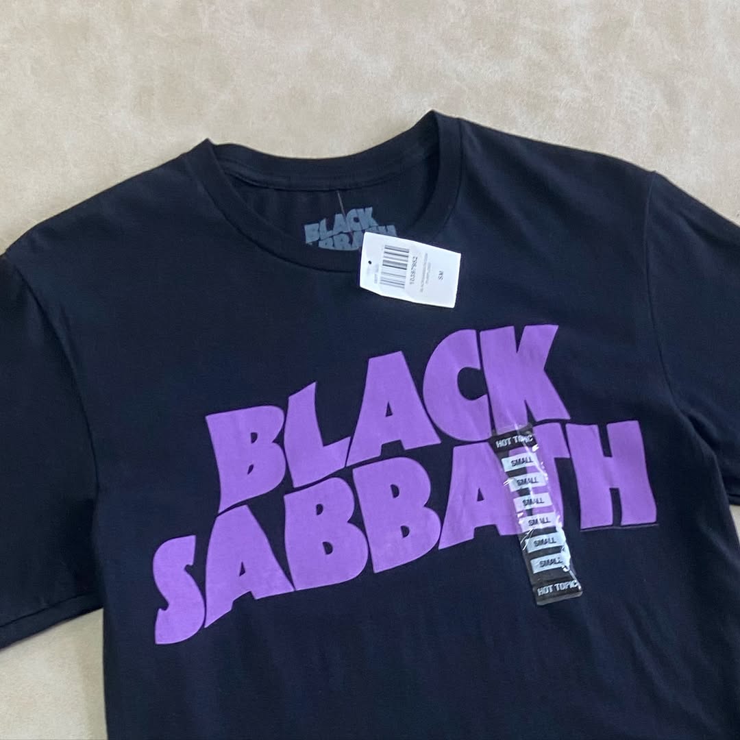 Black Sabbath Purple Logo T-Shirt