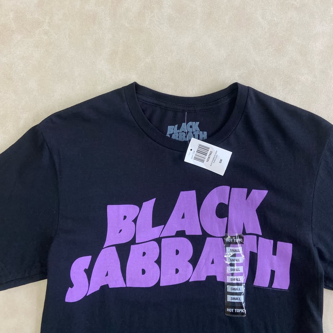 Black Sabbath Purple Logo T-Shirt