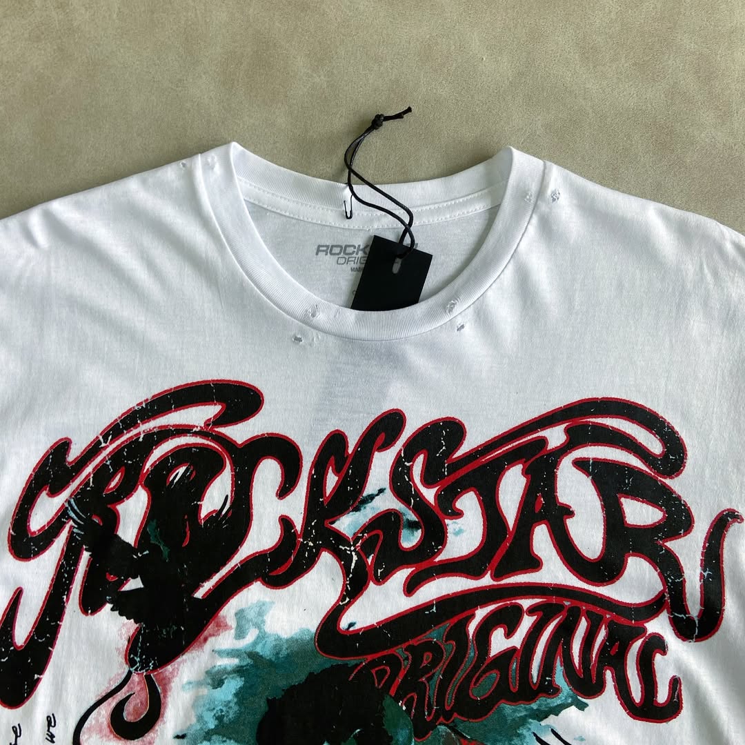 Danby White Graphic Oversized T-Shirt