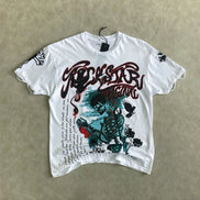 Danby White Graphic Oversized T-Shirt