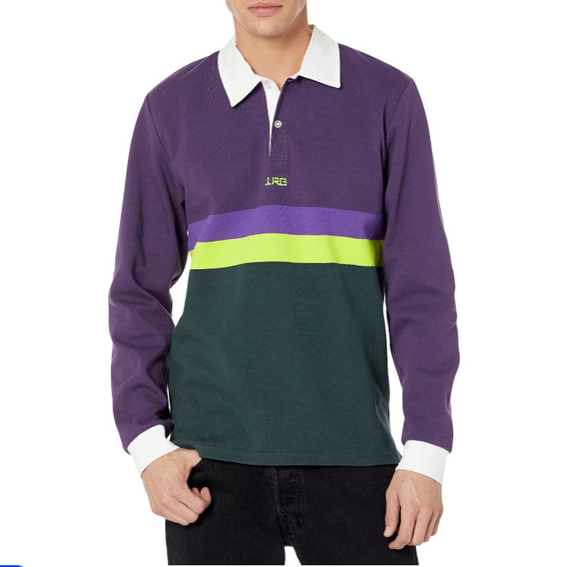 LRG Men’s Knit Polo Collared Shirt
