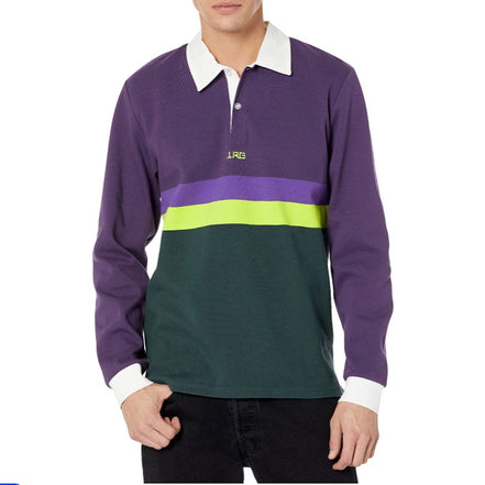 LRG Men’s Knit Polo Collared Shirt