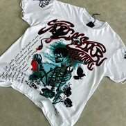 Danby White Graphic Oversized T-Shirt