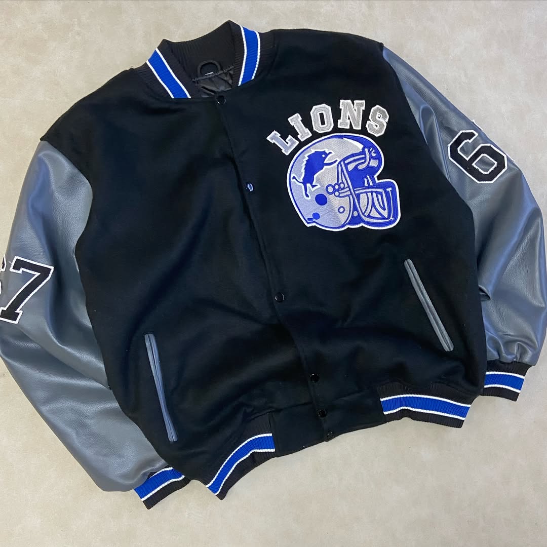 Beverly Hills Cop Detroit Lions Jacket