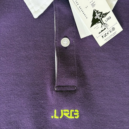 LRG Men’s Knit Polo Collared Shirt