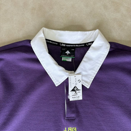 LRG Men’s Knit Polo Collared Shirt
