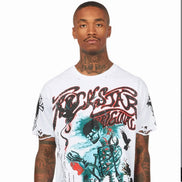 Danby White Graphic Oversized T-Shirt