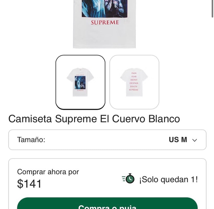 Supreme The Crow T-Shirt