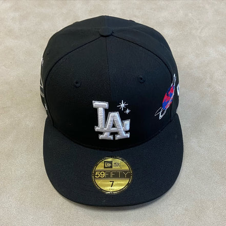 New Era MLB 59fifty Los Angeles Dodgers Planet Icon Cap