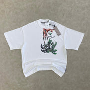 Palm Angels UPSIDE DOWN PALM-PRINT T- SHIRT