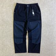 Baggy Raw Panel Jean