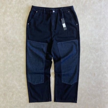 Baggy Raw Panel Jean
