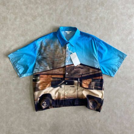 Zara Shirt With Photographic Print