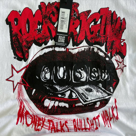 Money Talks Bullsh*t Walks T Shirt