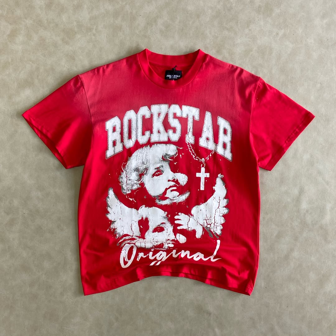 Rockstar Original White Angels T-Shirt