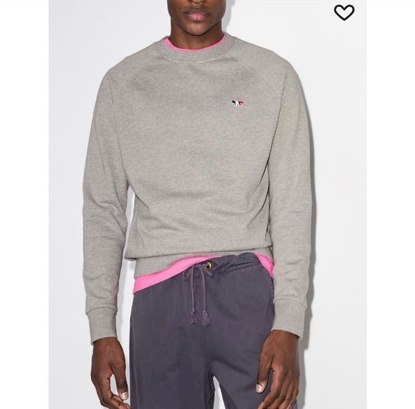 Maison Kitsuné Embroidered Logo Sweatshirt