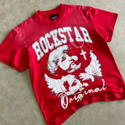 Rockstar Original White Angels T-Shirt