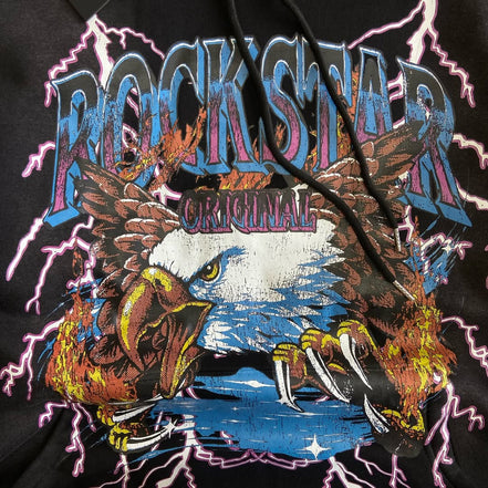 Darken Black Graphic Hoodie