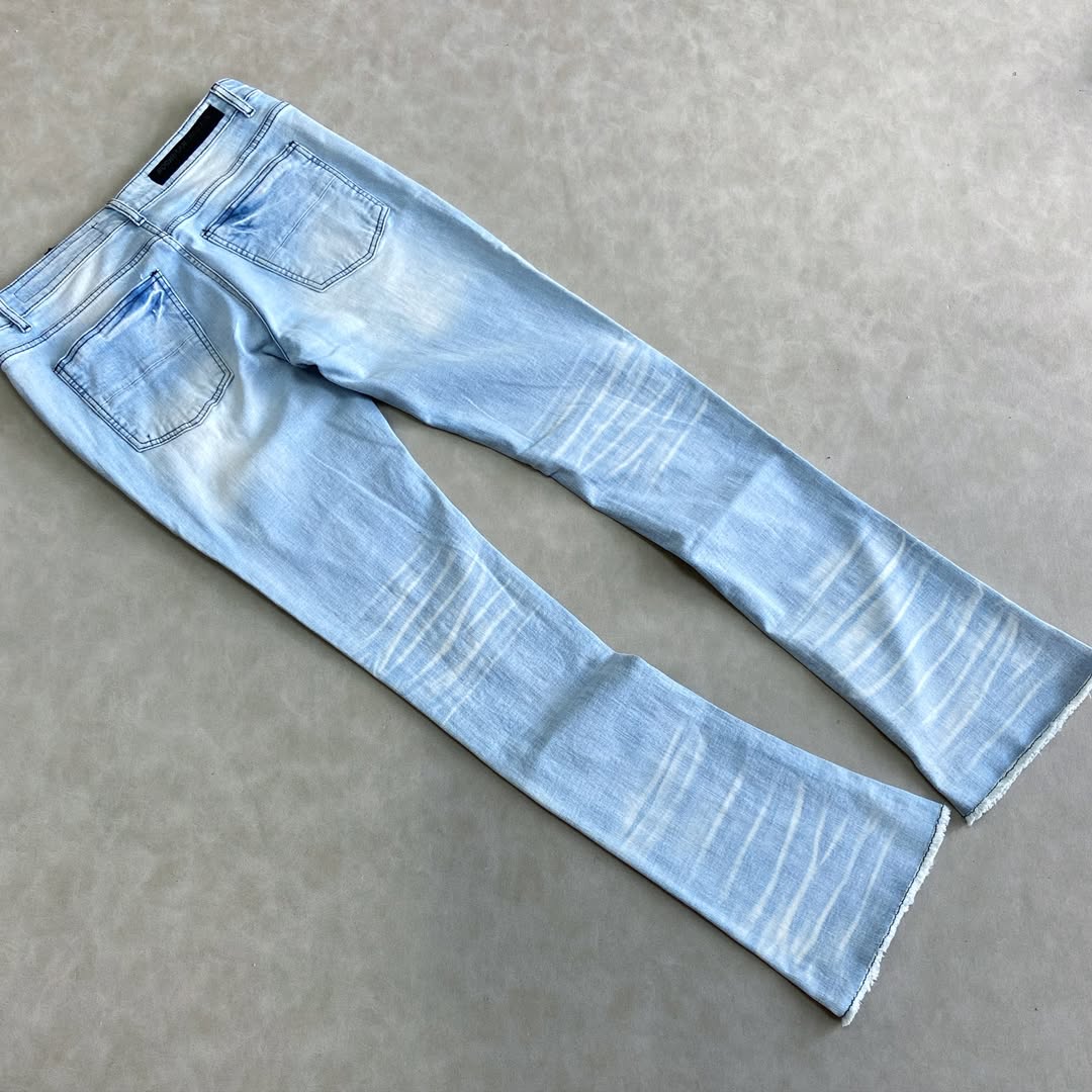 Painted Flared Jeans