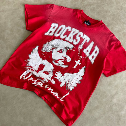 Rockstar Original White Angels T-Shirt