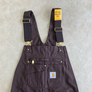 Carhartt Loose Fit Washed Duck Insulated Bib Overall