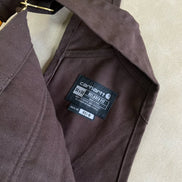 Carhartt Loose Fit Washed Duck Insulated Bib Overall