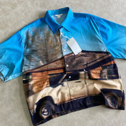 Zara Shirt With Photographic Print