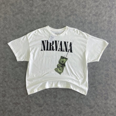 Nirvana Smells Like Teen Spirit Boxy Short Sleeve Shirt