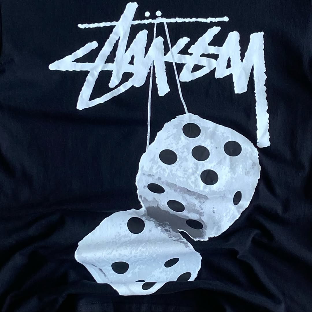 STÜSSY FUZZY TEE T-SHIRT