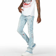 Painted Flared Jeans