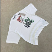 Palm Angels UPSIDE DOWN PALM-PRINT T- SHIRT