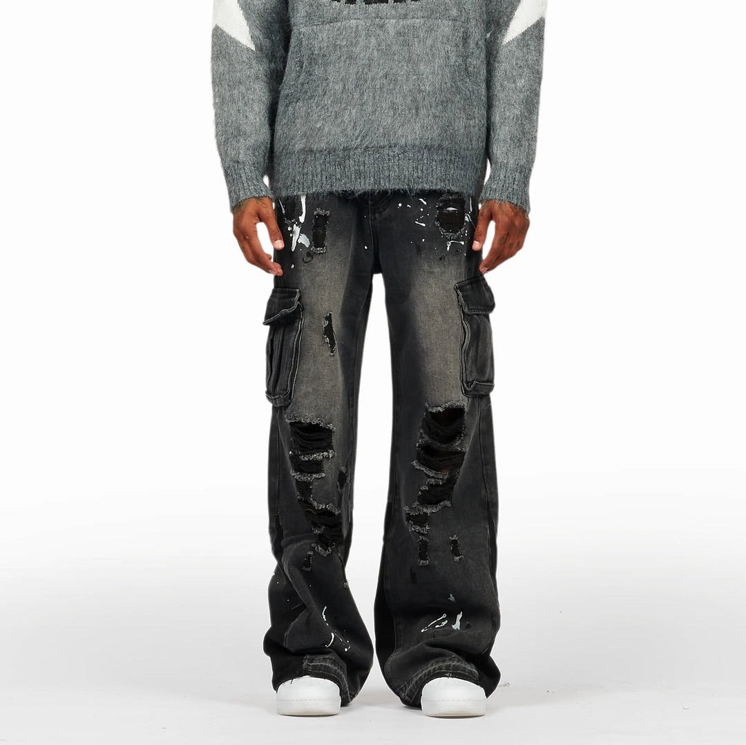 Ripped Rockstar Baggy Pants