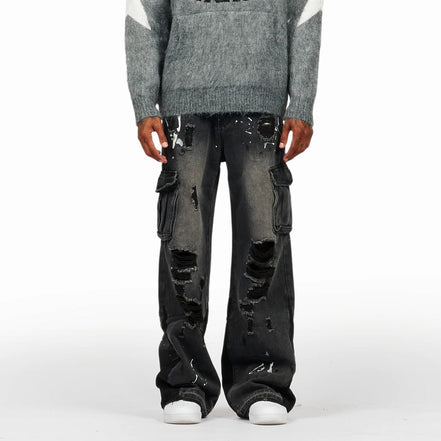 Ripped Rockstar Baggy Pants