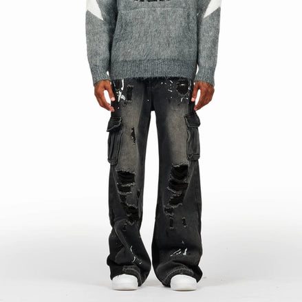 Ripped Rockstar Baggy Pants