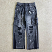 Ripped Rockstar Baggy Pants